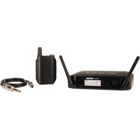 

Shure GLXD14 Wireless Receiver System with GLXD1 Bodypack Transmitter and WA302 Instrument Cable