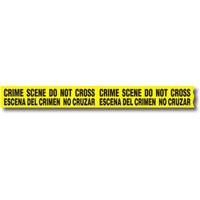 

Sirchie Barrier Tape "Crime Scene Do Not Cross Escena Del Crimen No Cruzar" with Dispenser Box, 1 Each