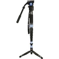 

Sirui P-224SR Multifunction 4 Section Carbon Fiber Monopod with Feet and VA-5 Video Head