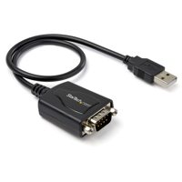 

StarTech 1' 1-Port Professional USB to Serial Adapter Cable with COM Retention