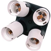 

Smith-Victor Quad Socket for Fluorescent and LED Lamps