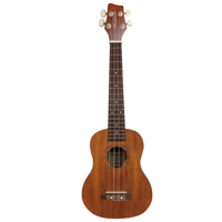 

Sawtooth Mahogany Concert Ukulele with Preamp, Gig Bag, Stand & Tuner, Rosewood Fingerboard, Natural Satin