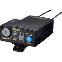 

Telex TR-80N UHF 2-Channel Narrow Band Wireless Beltpack Transceiver with A5F Headset Jack, Frequency Band A3: 518-536MHz