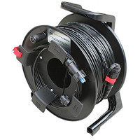 

Tactical Fiber Systems 1000' Single-Mode Two-Fiber Cable on Reel with BullsEye Connectors