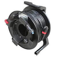 

Tactical Fiber Systems 2000' Single-Mode Two-Fiber Cable on Reel with BullsEye Connectors