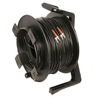 

Tactical Fiber Systems 2000' Single-Mode Four-Fiber Cable on Reel with ST Connectors