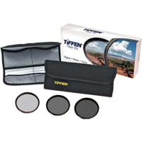 

Tiffen 62mm DV Select Filter Kit 3, Neutral Density 0.6, Ultra Circular Polarizing and Black Promist 1/4 Filters