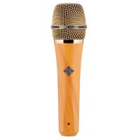 

Telefunken M80 Custom Handheld Supercardioid Dynamic Vocal Microphone, Oak Body with Gold Grille