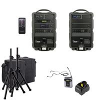 

TeachLogic PA-885B Titan Neo Wireless Bodypack Sound System with Bluetooth, Includes PA-850B System, PA-810 Companion Speaker Package, TX-800 Transmitter Module