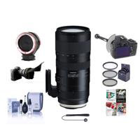 

Tamron 70-200mm f/2.8 DI VC USD G2 Lens for Nikon DSLRs - Bundle With 77mm Filter Kit, FocusShifter DSLR Follow Focus, Peak Lens Changing Kit Adapter, Flex Lens Shade, Software Package, And More