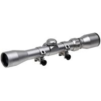 

TruGlo 3-9x32 TruShot Riflescopes, Matte Silver Finish with Duplex Reticle, with Rings, 1" Tube Diameter