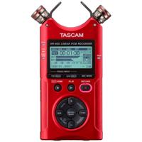 

Tascam DR-40X Four-Track Digital Audio Recorder and USB Audio Interface, Red