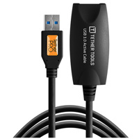 

Tether Tools Pro 16' USB 3.0 SuperSpeed Active Extension Cable, Black