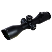 

UTG 10x44 AccuShot Compact IE Riflescope, Matte Black Finish with Illuminated Mil Dot Reticle, Side Parallax Focus, Target Turrets & Rings, 30mm Tube