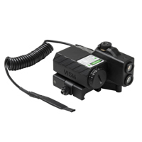 

NcSTAR Vism Offset Green Laser Designator with Navigation LEDs, Black