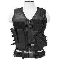 

NcSTAR Vism Tactical Vest, Adjustment Straps on Each Side for a Custom Fit, Black