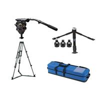 

Vinten 100 Tripod Kit Includes Two-Stage ENG Carbon Fiber Pozi-Loc Tripod, Vision 100 Pan & Tilt Head Black with 100mm Ball Base, Spread-Loc Mid-Level Spreader, Soft Padded Carry & Storage Case