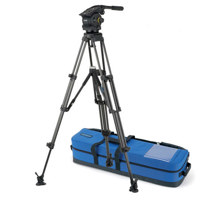 

Vinten Vision 100 Tripod System, with Vision 100 Fluid Head, 2-Stage Aluminum Pozi-Loc Tripod, Mid-Level-Spreader & Soft Case, Supports 15 to 44 lbs