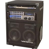 

VocoPro IDOL II 200W Digital Key Control DVD/CD+G/CD/System, Includes DA-3700 PRO Amplifier, DVX-668K Dics Player, Six-Speaker System, Road Case