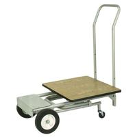 

Wesco Office Caddy Convertible Hand Truck, 19x23.5x55", Beige