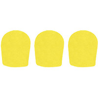 

WindTech 900P Series Windscreen, Inside Diameter 1.625" / 41mm, 3-Pack - Yellow