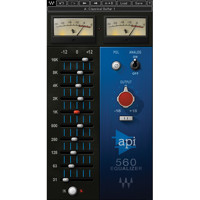 

Waves API 560 Graphic EQ Plug-In, Native/SoundGrid, Download