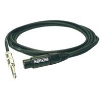 

Whirlwind MK3 3' XLR Female to 1/4" TS Male 2-pin Unbalanced Microphone Cable