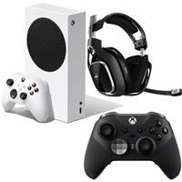 

Xbox Series S Console - Bundle With Astro Gaming A40 TR Wired Headset Black & Red, Xbox Elite Series 2 Wireless Controller