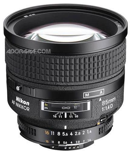 Nikon 85mm f/1.4D IF AF Telephoto Nikkor