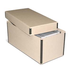 Print File Tan 2-piece 4x6 Photo Storage Box - 4x6x11 #2130020