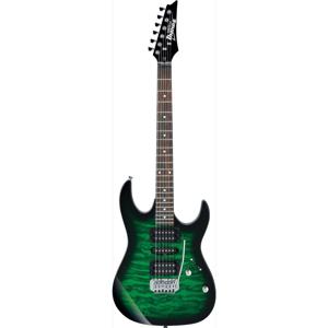 GRX70QAL RG Gio Transparent Blue Burst Gaucher : Guitare Electrique Gaucher  Ibanez 