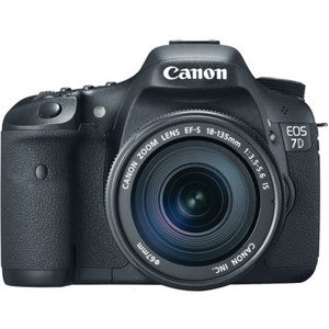 Canon EOS-7D Digital SLR Camera / Lens Kit, with EF-S 18-135mm f/3.5-5. ...