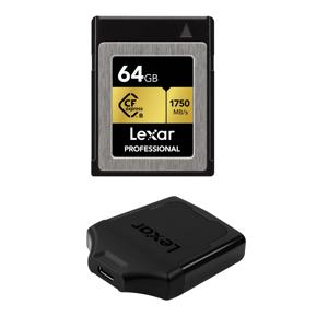 Lexar Professional CFexpress 64GB Type-B Memory Card, 1750MB/s Read ...