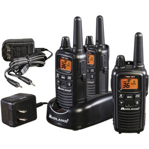 Midland LXT633VP3 36 Channel Two-Way UHF Radio, 3 Pack LXT633VP3