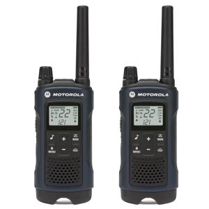 Motorola Talkabout T460 Rechargeable 2-Way Radio, Pair, Dark Blue