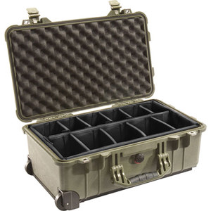 Pelican 1514 Camera Case, Watertight Hard Case with Padded Dividers and ...