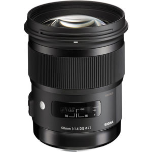 Sigma 50mm f/1.4 DG HSM ART Lens for Canon EF 311101