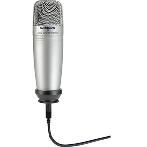 Samson C01UCW USB Studio Condenser Hypercardioid Microphone