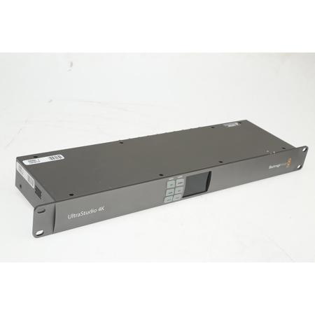 Used Blackmagic Design UltraStudio 4K Thunderbolt 2 External 1RU Rack Mount  & Table-Top I/O Device Box, 2x 20Gb/s Thunderbolt 2 Ports V