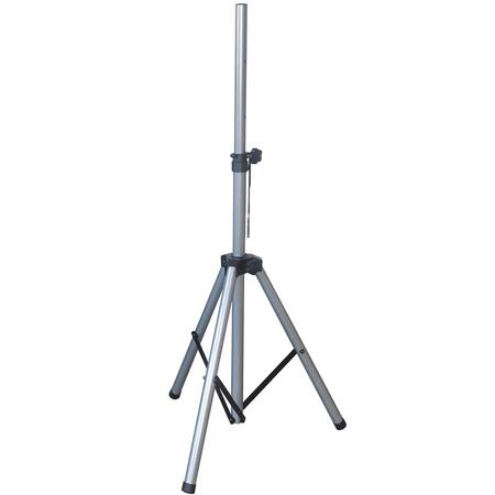 Audio 2000s Silver Speaker Stand with Metal Leg Housing, 44