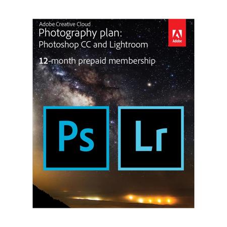 Adobe Creative Cloud Photography shops Plan Card