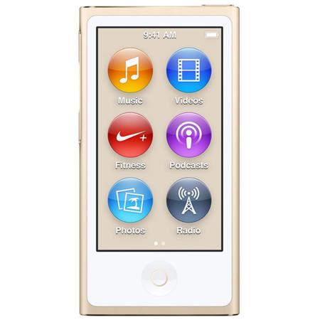 Apple 16GB iPod nano - Gold (7th Generation, 2015 Model) MKMX2LL/A