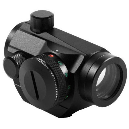 AIM Sports 1x20 Dual Illuminated 4 MOA Micro Dot Reflex Sight with ...