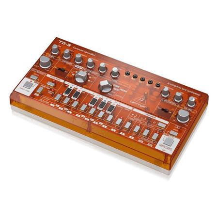 Behringer TD-3-TG Analog Bass Line Synthesizer with VCO/VCF, Tangerine