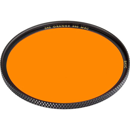 B + W 55mm Basic 040M MRC Filter, Orange 550 66-1102658 - Adorama