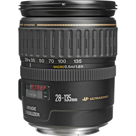 Canon EF 28-135mm f/3.5-5.6 IS USM Image Stabilized AutoFocus Wide Angle  Telephoto Zoom Lens - Grey Market