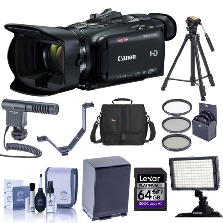 Canon VIXIA HF G40 3MP Full HD Camcorder with Premium Accessory Bundle  1005C002 B