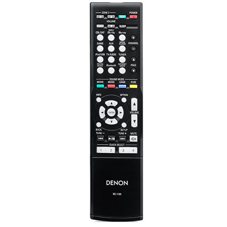 Denon AVR-X1100W 7.2 Channel Full 4K Ultra HD A/V Receiver with fashion Bluetooth