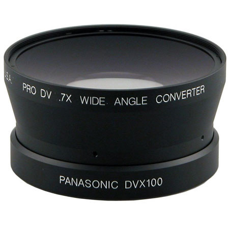 Century Optics .7x Wide Angle Adapter Lens for the Panasonic