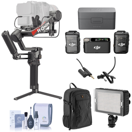 DJI RS 4 Pro Combo, Bundle with Complete Kit CP.RN.00000346.01CK